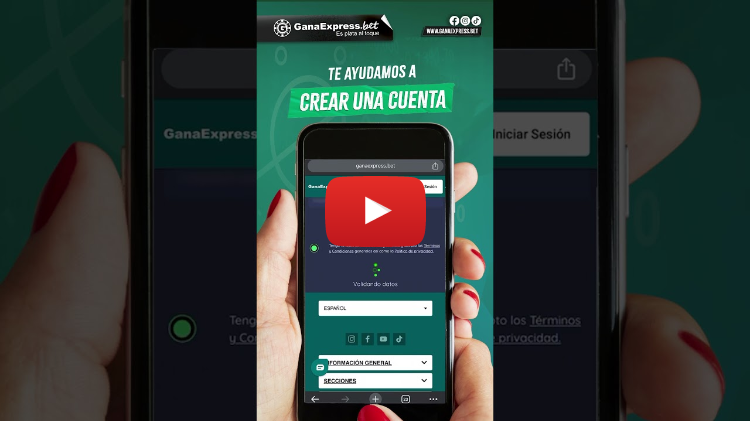 TUTO EXPRESS PARA CREAR TU CUENTA